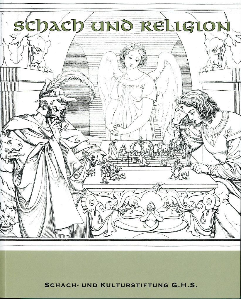 Umschlag des Katalogs „Schach und Religion“